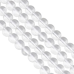 Хрусталь 2 нити синтетические кварцевые хрустальные бусины нити, круглые, 6 мм, отверстие : 0.8 мм, около 67 шт / нитка, 15.5 дюйм (39.37 см)