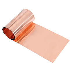 Без Покрытия Клейкие ленты из медной фольги, токопроводящая медная лента для защиты гитары и электромагнитного излучения, diy crafts, плоский, сырой (без покрытия), 200x10x0.003 см