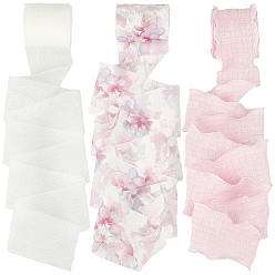Pink Полиэфирные ленты, аксессуары для одежды, розовые, 1-1/2~2 дюйм (39~50 мм)