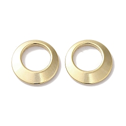 Настоящее золото 24K Латуни кулон, без свинца и без кадмия, плоско-круглые, реальный 24 k позолоченный, 10x1 мм, отверстие : 6 мм