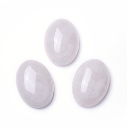 Rose Quartz Natural Rose Quartz Cabochons, Oval, 35x25x10~12mm