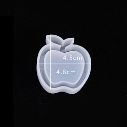 Яблоко Зыбучие формы, силиконовые формы для шейкеров, для уф-смолы, изготовление изделий из эпоксидной смолы, Яблочный узор, 48x45x13 мм