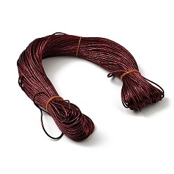 Темно-Красный Шнур из искусственной кожи с лазерным креплением, для изготовления ювелирных изделий DIY, темно-красный, 2 мм, Около 98~100 м / пачка