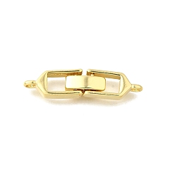 Золотой Латунь раз по сравнению с застежками, без кадмия и без свинца, стойки покрытие, золотые, 30x7x5 мм, отверстие : 1.6 мм