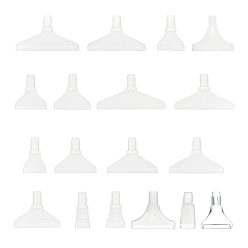 Clear Replacement Pen Heads(3~9 Drill), for 5D Diamond Painting Cross Embroidery Point Drill, Clear, 118x72x35mm