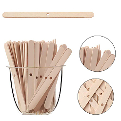 Папайя Оранжевый Деревянный держатель для фитиля свечи, центрирующее устройство, для изготовления свечей, papayawhip, 11.5x1 см