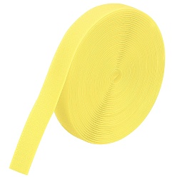 Желтый Нейлоновая лента-липучка, аксессуары, желтые, 1 дюйм (25 мм), около 27.34 ярдов (25 м) / рулон