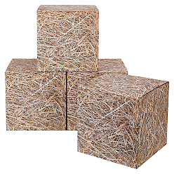 Белый Навахо Бумажная коробка для украшения вечеринки, навахо белый, 300x300x300 мм