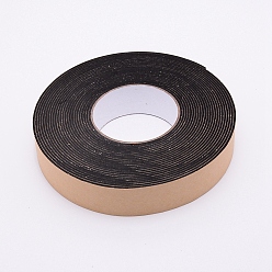 Черный Сильная адгезия, уплотнительная лента, предотвращающая столкновения, чёрные, 35x2 мм, 5 м / рулон