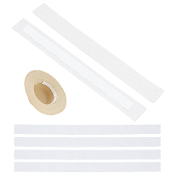 Желтая Старая Ткань  Хлопковая и льняная влагоотводящая лента для шляп, прямоугольные, старое кружево, 255x26.5x4 мм