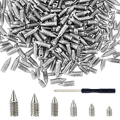 Платина 420шт. винт из углеродистой стали, 1плоская отвертка из железа, с пластиковыми ручками, платина, 3~8x2~3.5 мм