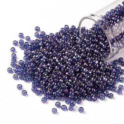 (328) Gold Luster Moon Shadow TOHO Round Seed Beads, Japanese Seed Beads, (328) Gold Luster Moon Shadow, 8/0, 3mm, Hole: 1mm, about 222pcs/bottle, 10g/bottle