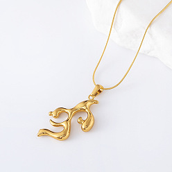 Золотой 3шт. ожерелья из нержавеющей стали с геометрическим рисунком в форме коралла для женщин, золотые, 15.75 дюйм (40 см)