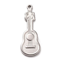Нержавеющая Сталь Цвет 304 подвески из нержавеющей стали кабошоны для эмали, гитар, цвет нержавеющей стали, 27x10x2 мм, отверстие : 1.2 мм