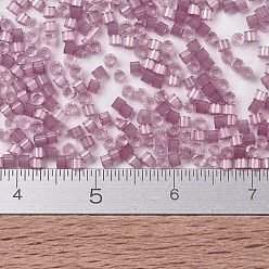 (DB1806) Dyed Orchid Silk Satin MIYUKI Delica Beads, Cylinder, Japanese Seed Beads, 11/0, (DB1806) Dyed Orchid Silk Satin, 1.3x1.6mm, Hole: 0.8mm, about 20000pcs/bag, 100g/bag