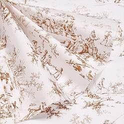 Шоколадный Водонепроницаемая упаковочная бумага, букет цветов оберточная бумага, свадебное оформление, прямоугольные, цвет шоколада, 700x500 мм, 20 шт / комплект