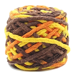 Желтый Хлопковая пряжа, для свитера, шапки, носков, детских одеял, желтые, 7 мм