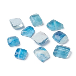 Темно-Голубой Мозаика неправильной формы, керамическая мозаика, для поделок своими руками украшения дома искусства, глубокое синее небо, 11~23x10.5~19x6~6.5 мм, около 74~100 шт / упаковка