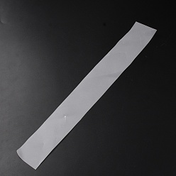 Белый Обложка книги из бумаги с уксусной кислотой, прямоугольные, белые, 310x40x0.1 мм