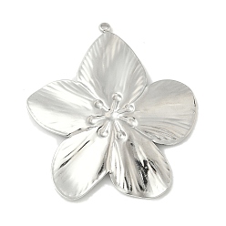 Нержавеющая Сталь Цвет 304 подвески из нержавеющей стали, , цвет нержавеющей стали, 44x39.5x3 мм, отверстие : 1.8 мм