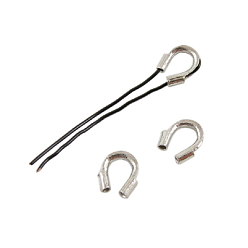 Платина Латунная проволока опекунов, платина, 5x6x2 мм, отверстие : 1.5 мм