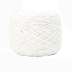 Белый Шерстяная пряжа, для одежды шарфы свитера шали шапки, белые, 5 мм