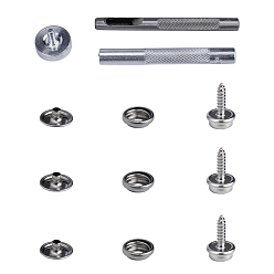 (52) Непрозрачная лаванда DIY комплекты ювелирных изделий, с заклепками из нержавеющей стали, инструменты для установки петель, разноцветные