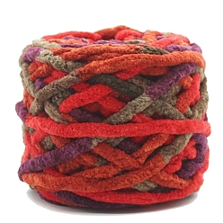 Красный Хлопковая пряжа, для свитера, шапки, носков, детских одеял, красные, 7 мм