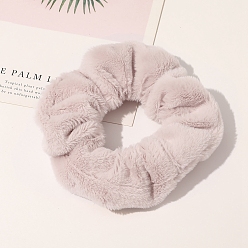 Lavendel erröten Tuch elastische Haarschmuck, für Mädchen oder Frauen, Scrunchie / Haargummis, Lavendel erröten, 45x110 mm