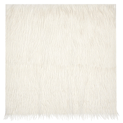 Белый Супер мягкая имитация плюшевого кролика из полиэстера, аксессуары, для подушки из мультфильма своими руками, белые, 40x40x0.15 см