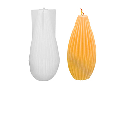 Белый Силиконовые формы для свечей своими руками, формы для литья смолы, для уф-смолы, изготовление ювелирных изделий из эпоксидной смолы, форма бутылки, белые, 16x7.5 см