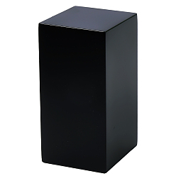 Черный Деревянные подставки для демонстрации изделий, окрашенные в процессе выпечки., прямоугольные, чёрные, 5x5x10 см