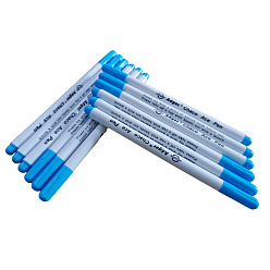 Темно-Голубой Маркер, водорастворимая ручка, для тканей разных цветов шитье лоскутное шитье, глубокое синее небо, 155 мм