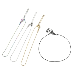 (52) Непрозрачная лаванда Ионное покрытие (ip) 304 браслет из змеевидной цепи из нержавеющей стали, разноцветные, 9-1/8 дюйм (23 см)