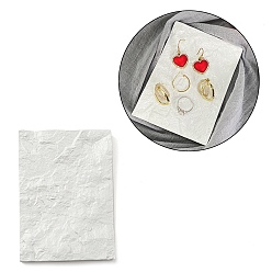 Rectangle Пластина ювелирных изделий из смолы, лоток для хранения колец, , серьга, фотография опора, прямоугольные, 122x85x6~9 мм