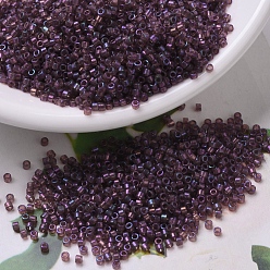 (DB0104) Бордовый Радужный Золотой Блеск Бусины miyuki delica, цилиндр, японский бисер, 11/0, (дб 0104) золотой бордовый блеск радуги, 1.3x1.6 мм, отверстия: 0.8 мм, около 10000 шт / мешок, 50 г / мешок