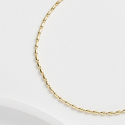Real 14K Gold Plated 925 Sterling Silver Anklet, Real 14K Gold Plated, 8-5/8 inch(21.8cm)