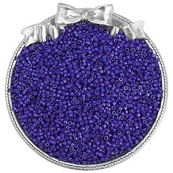 Индийский Красный Стеклянный бисер непрозрачных цветов, плоско-круглые, Индийская красная, 2 мм, о 1100 шт / комплект