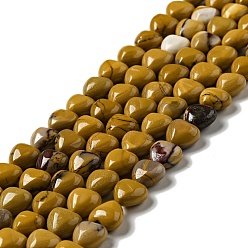 Mookaite Natural Mookaite Beads Strands, Heart, 10x10.5~11x6mm, Hole: 1.2mm, about 40pcs/strand, 15.35''(39cm)