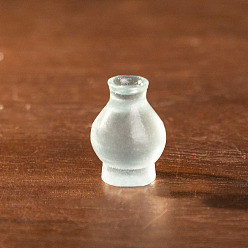 Светло-голубой Украшения для вазы из смолы, с крышкой микро ландшафтный декор аксессуары, притворяясь опорными украшениями, светло-голубой, 17x13 мм