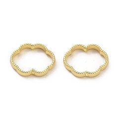 Золотой Кадр шарик сплава, облако, золотые, 12x15x6x3.5 мм, отверстие : 1.2 мм