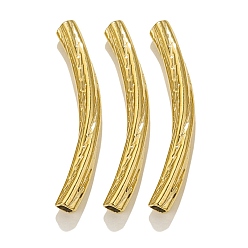 Золотой 304 стальные изогнутые шарики из нержавеющей трубки, золотые, 36x4 мм, отверстие : 2x2.5 мм