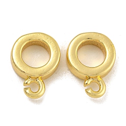 Настоящее золото 18K Поручни из латунной трубы с покрытием стойки, долговечный, без кадмия и без свинца, реальный 18 k позолоченный, 11.5x8x3 мм, отверстие : 1.4 мм, внутренний диаметр: 4.5 мм