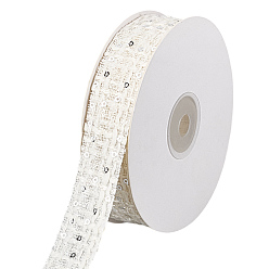 Белый Полиэфирная лента, для аксессуаров для одежды, белые, 1 дюйм (25 мм), около 10.00 ярдов (9.14 м) / рулон