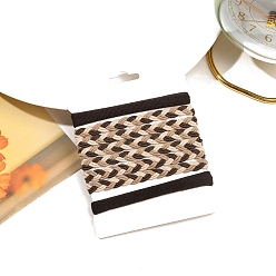 Кокосово-Коричневый Связей ткани волос, аксессуары для волос для женщин и девочек, кокосового коричневый, 970 мм