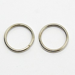 Platinum 1 Box Brass Jump Rings, 4mm/5mm/6mm/7mm/8mm/10mm Jump Ring Mixed, Open Jump Rings, Platinum