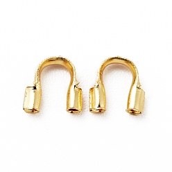 Golden Messingdraht Hüter und Beschützer, cadmiumfrei und bleifrei, echt 18 k vergoldet, 4.6x1.4 mm, Bohrung: 0.6 mm