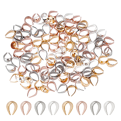 (52) Непрозрачная лаванда 120 шт. 4 цвет r 304 защелкивающиеся дужки из нержавеющей стали, разноцветные, 30 шт / цвет