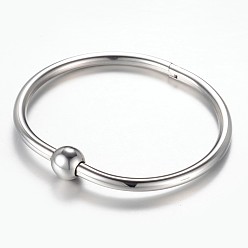 Color de Acero Inoxidable Brazalete expansible de acero inoxidable ajustable y resistente al deslustre., color acero inoxidable, 304 pulgada (2-3/8 cm)