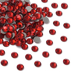 90070 Light Siam Камни preciosa® crystal hotfix с плоской основой, чешский хрусталь, круглый(438 11 612 шатон роза вива 12 ®), 90070 светлый сиам, ss 8 (2.3~2.5 мм)